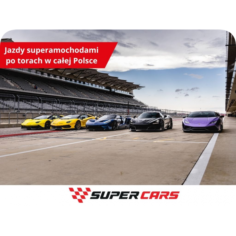 Karta Podarunkowa Super Cars 300 zł