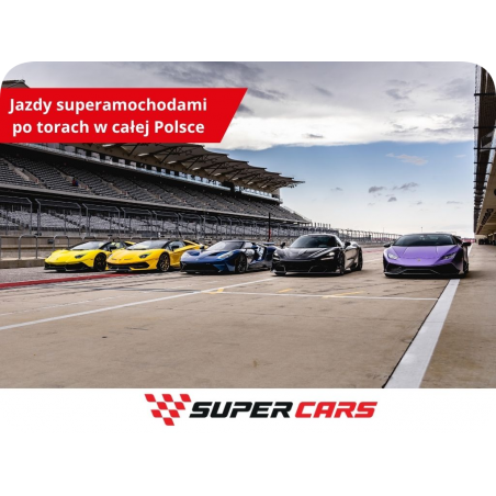 Karta Podarunkowa Super Cars 300 zł