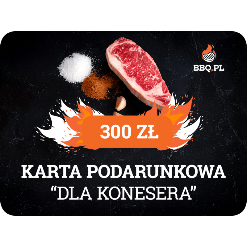 Karta Podarunkowa BBQ.PL 300 zł