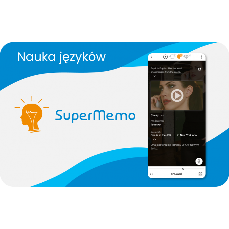 SuperMemo 3 miesiące dostępu Premium