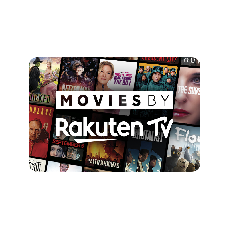 Karta podarunkowa Rakuten TV 150 PLN