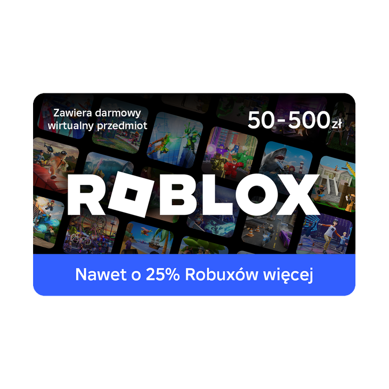 Elektroniczna karta podarunkowa Roblox 150 PLN