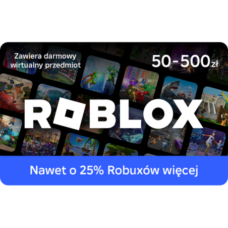 Elektroniczna karta podarunkowa Roblox 300 PLN