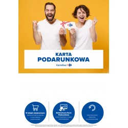 Elektroniczna karta podarunkowa Carrefour 20 zł