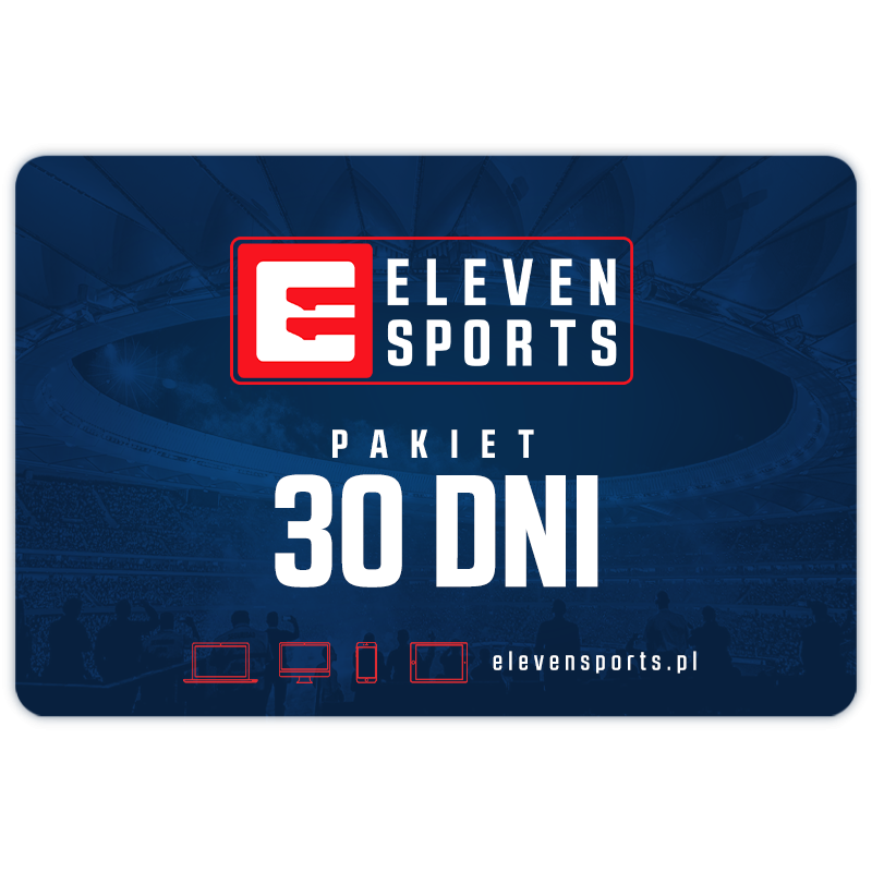 Karta Podarunkowa Eleven Sports - pakiet 30 dni