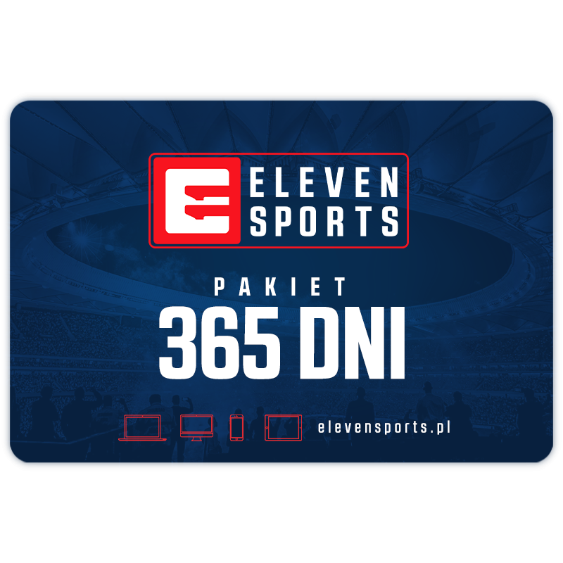 Karta Podarunkowa Eleven Sports - pakiet 365 dni