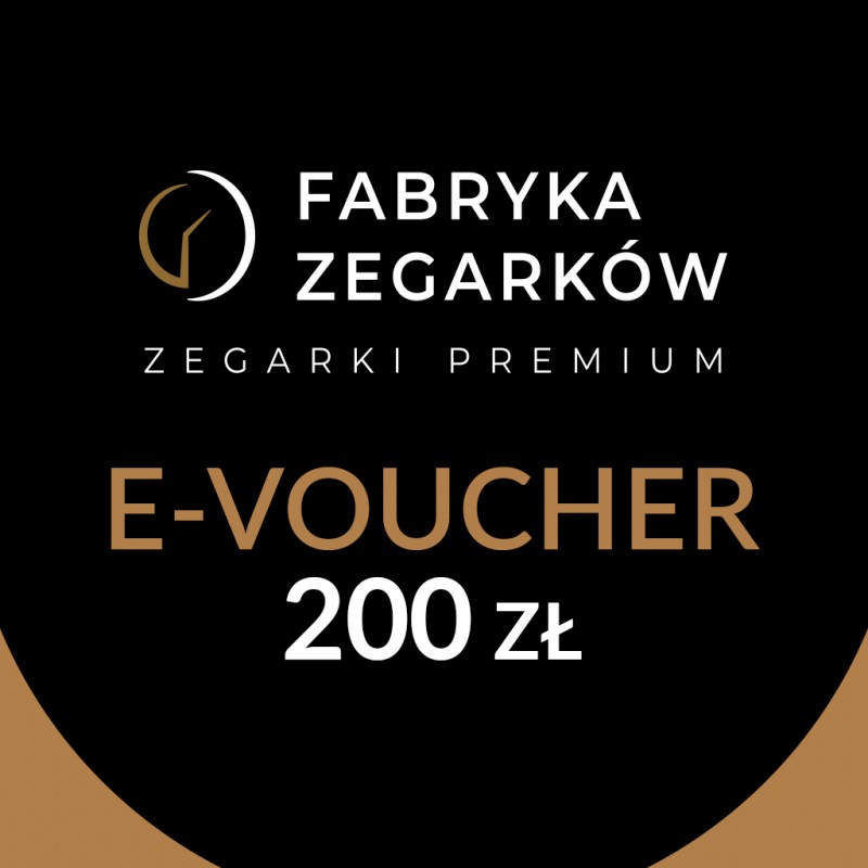 Voucher Fabryka Zegarków 200 zł