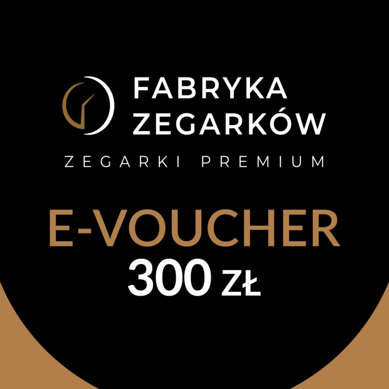 Voucher Fabryka Zegarków 300 zł