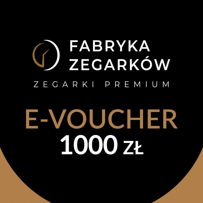 Voucher Fabryka Zegarków 1000 zł