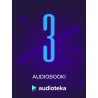 Elektroniczna Karta upominkowa na 3 audiobooki