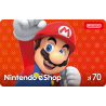 Elektroniczna karta podarunkowa Nintendo eShop 70 PLN