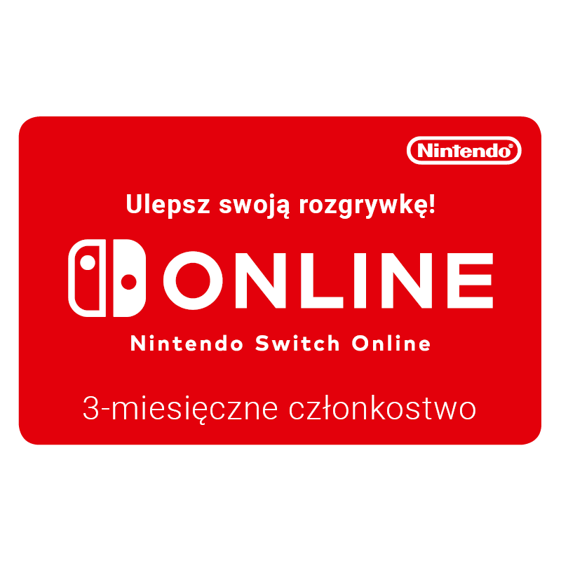 Nintendo 32 PLN Switch Online 3MTH - cyfrowy kod