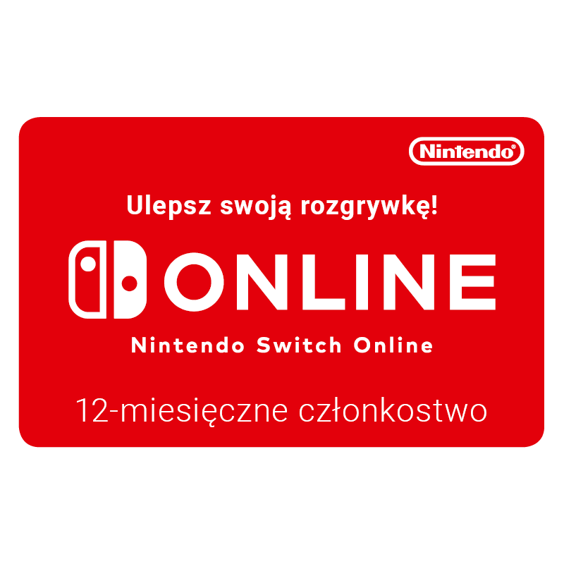 Nintendo 80 PLN Switch Online 12MTH - cyfrowy kod