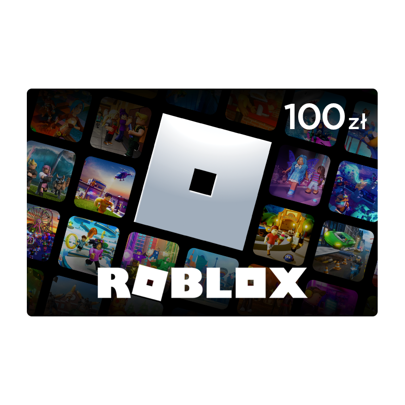 Elektroniczna karta podarunkowa Roblox 100 PLN