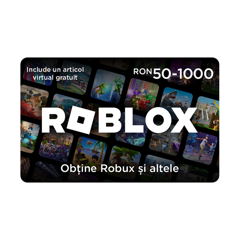 Card cadou electronic Roblox 50